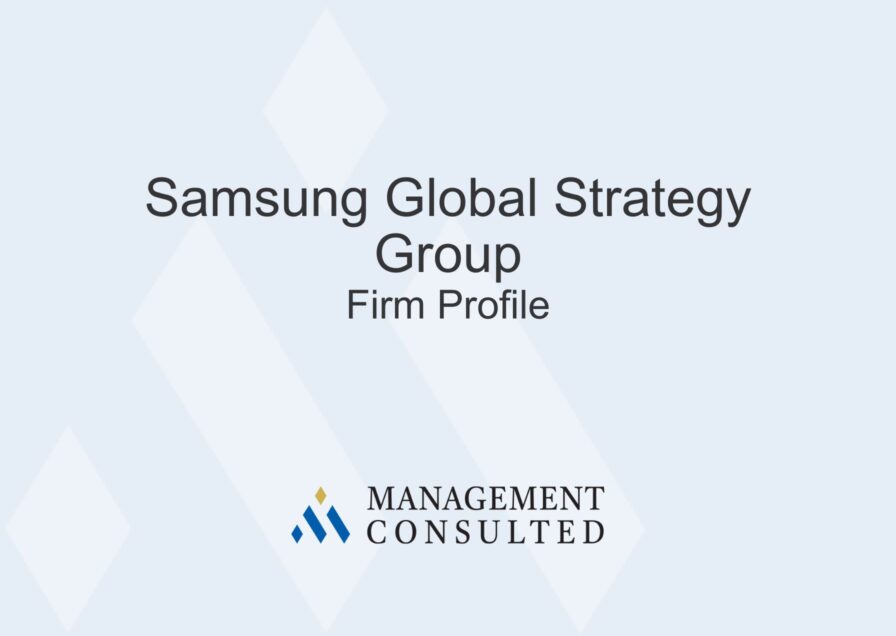 Samsung Global Strategy Group graphic