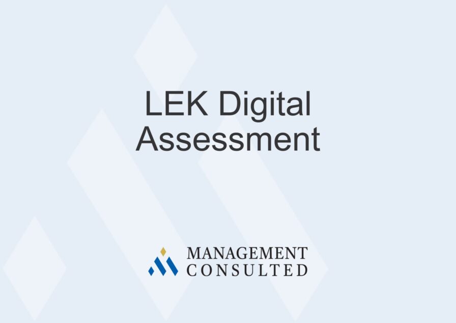 LEK Digital Assessment graphic