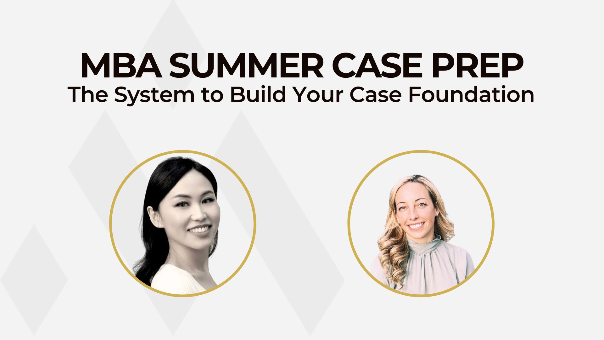 View The MBA Summer Case Prep Playbook