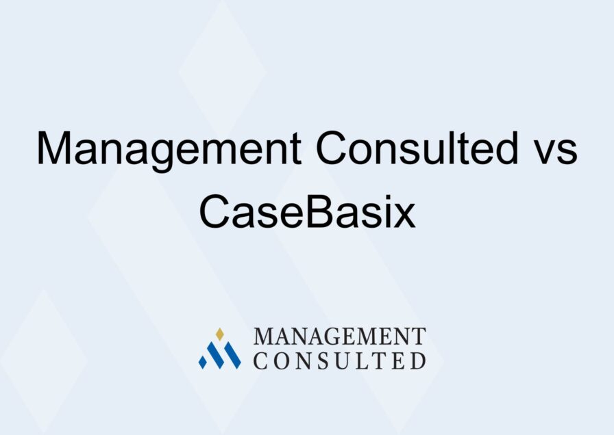 Management Consulted vs CaseBasix graphic