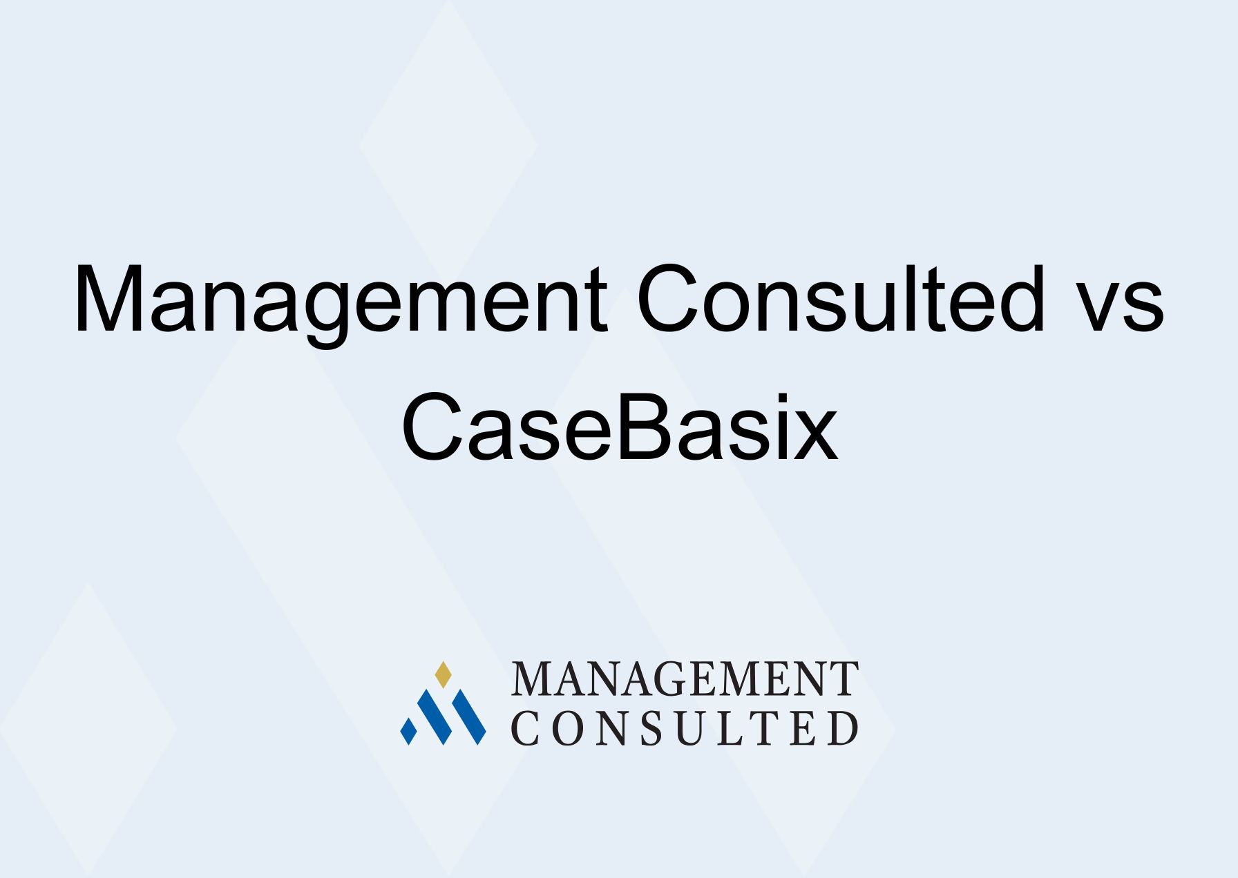 Case Interview Prep: Management Consulted vs CaseBasix