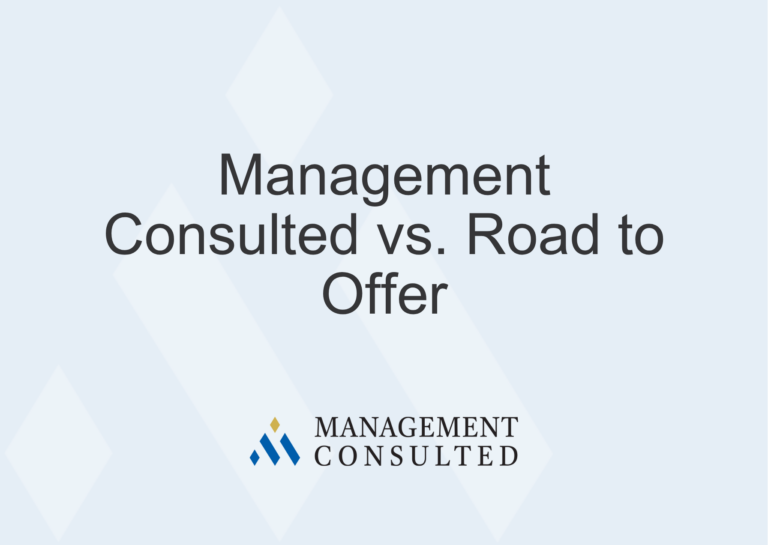 Management Consulted vs. Road to Offer