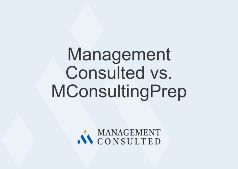 Management Consulted vs. MConsultingPrep