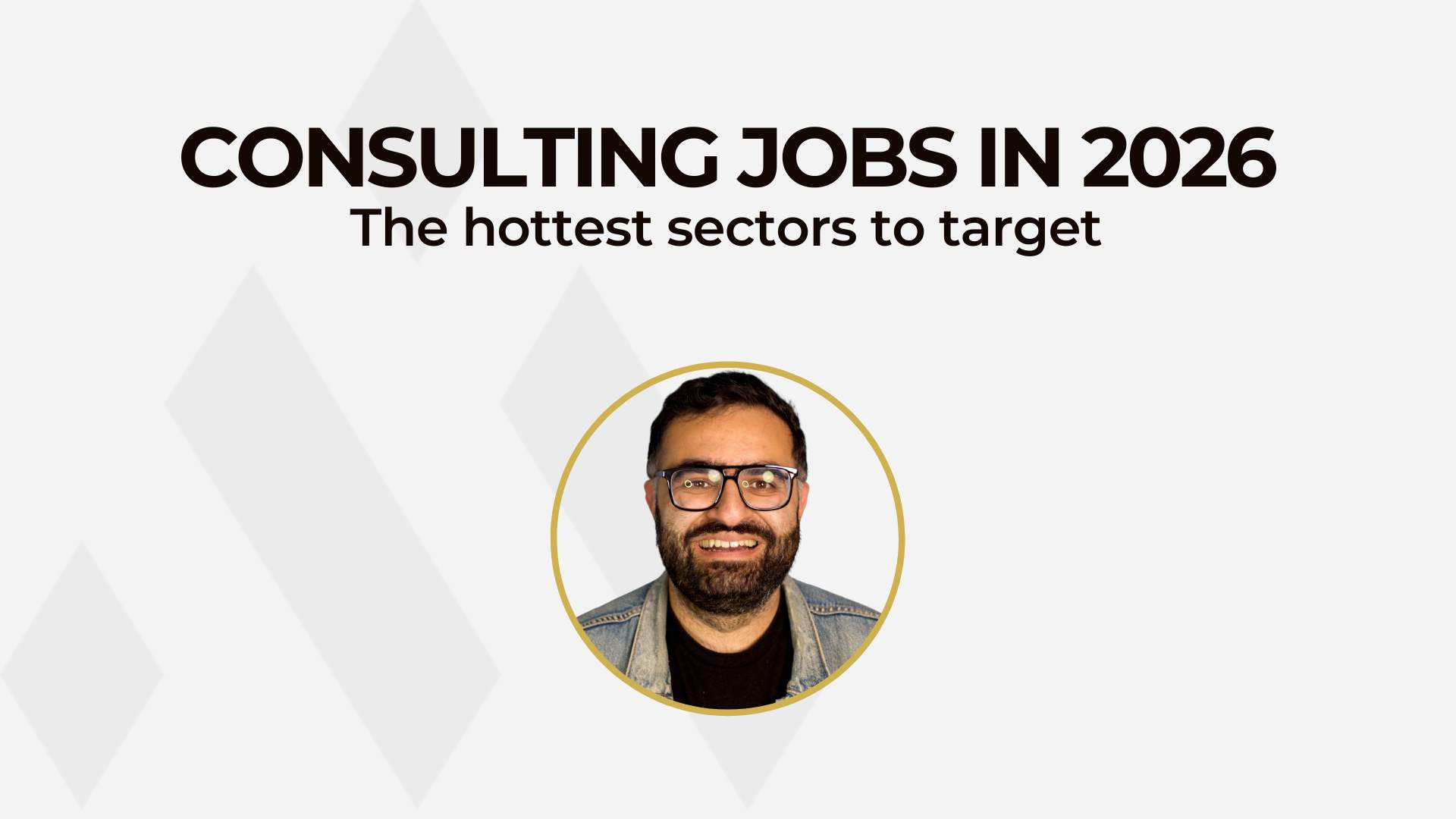 View Management Consulting Jobs 2026: The Four Hottest Sectors to Target