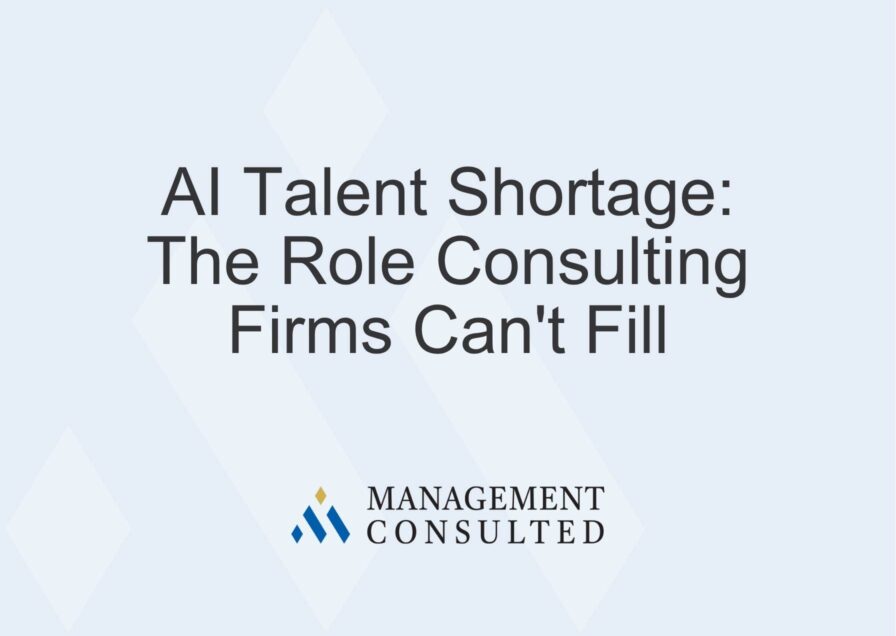 AI Talent Shortage: The Role Consulting Firms Can't Fill