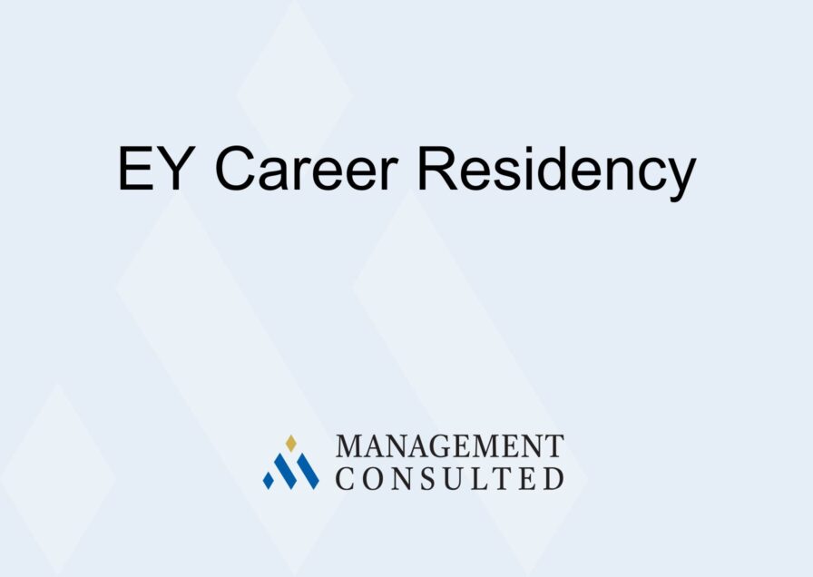 EY Career Residency graphic