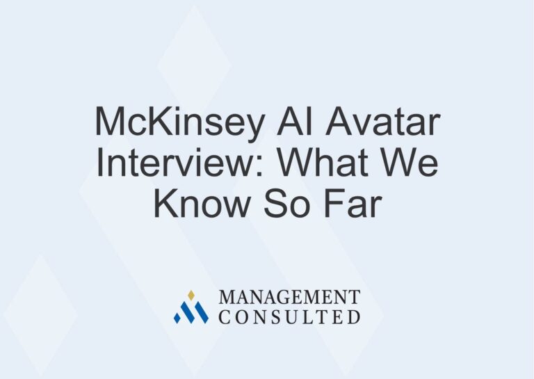McKinsey AI Avatar Interview What We Know So Far